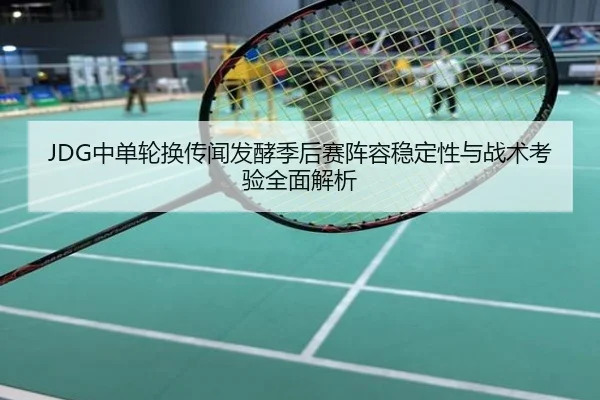 JDG中单轮换传闻发酵季后赛阵容稳定性与战术考验全面解析 - 3DMGAME